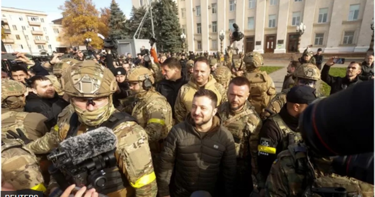 Зеленський відвідав вільний Херсон
