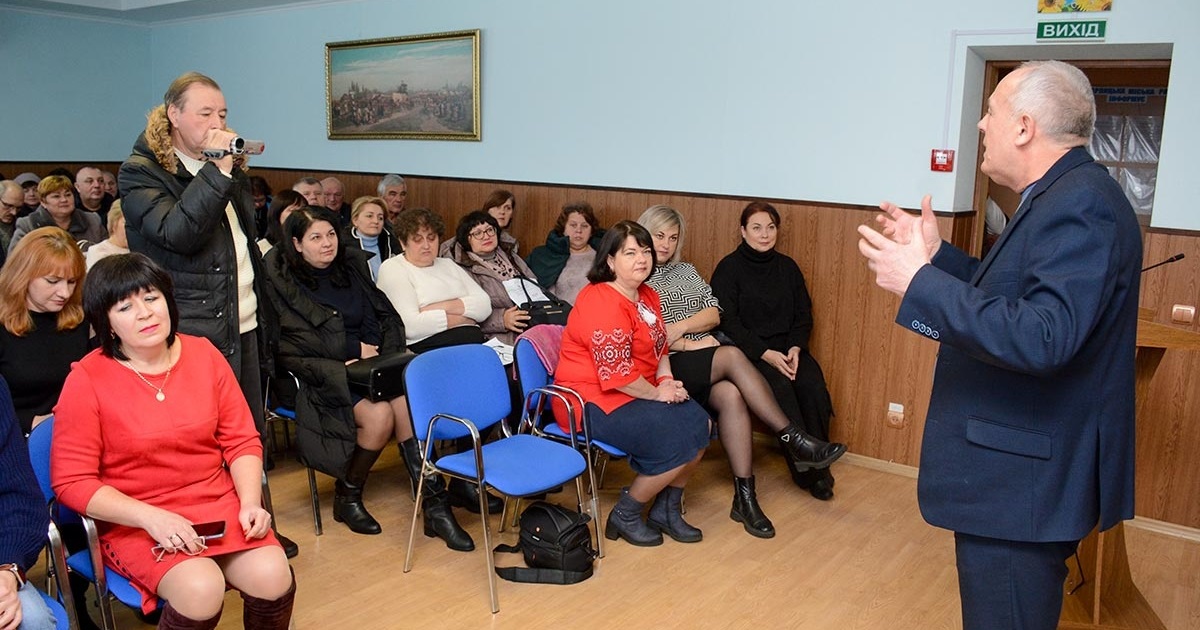 В Кагарлику вітали депутатів та працівників місцевого самоврядування