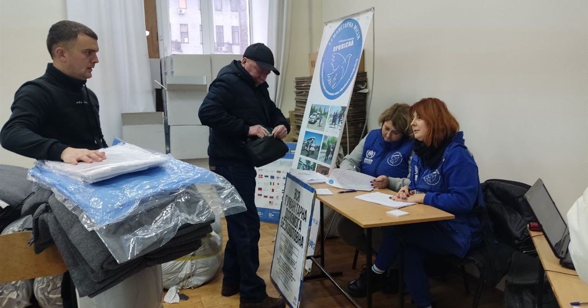 У Харкові ВПО з Луганщини отримали допомогу