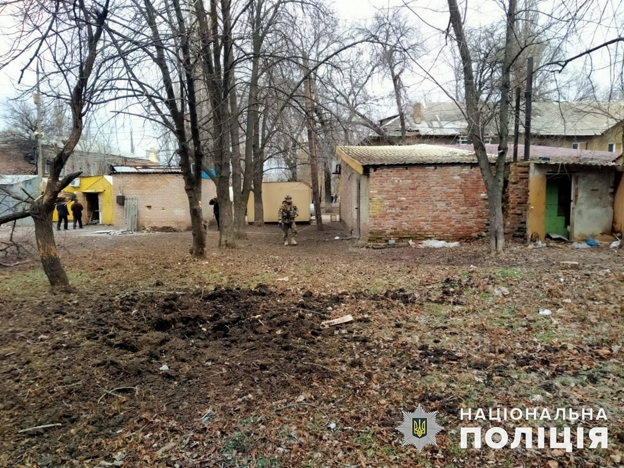 Наслідки обстрілу Торецька.