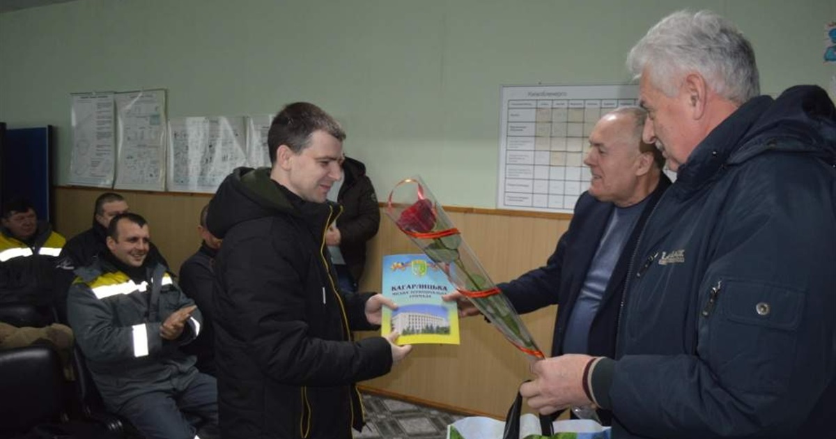 Енергетиків Кагарличчини привітали із професійним святом