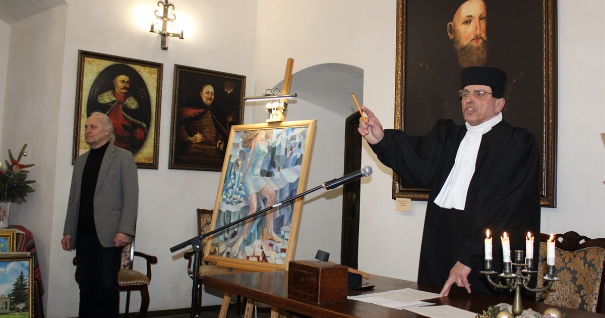 У Старокостянтинові вперше провели мистецький благодійний аукціон на підтримку ЗСУ