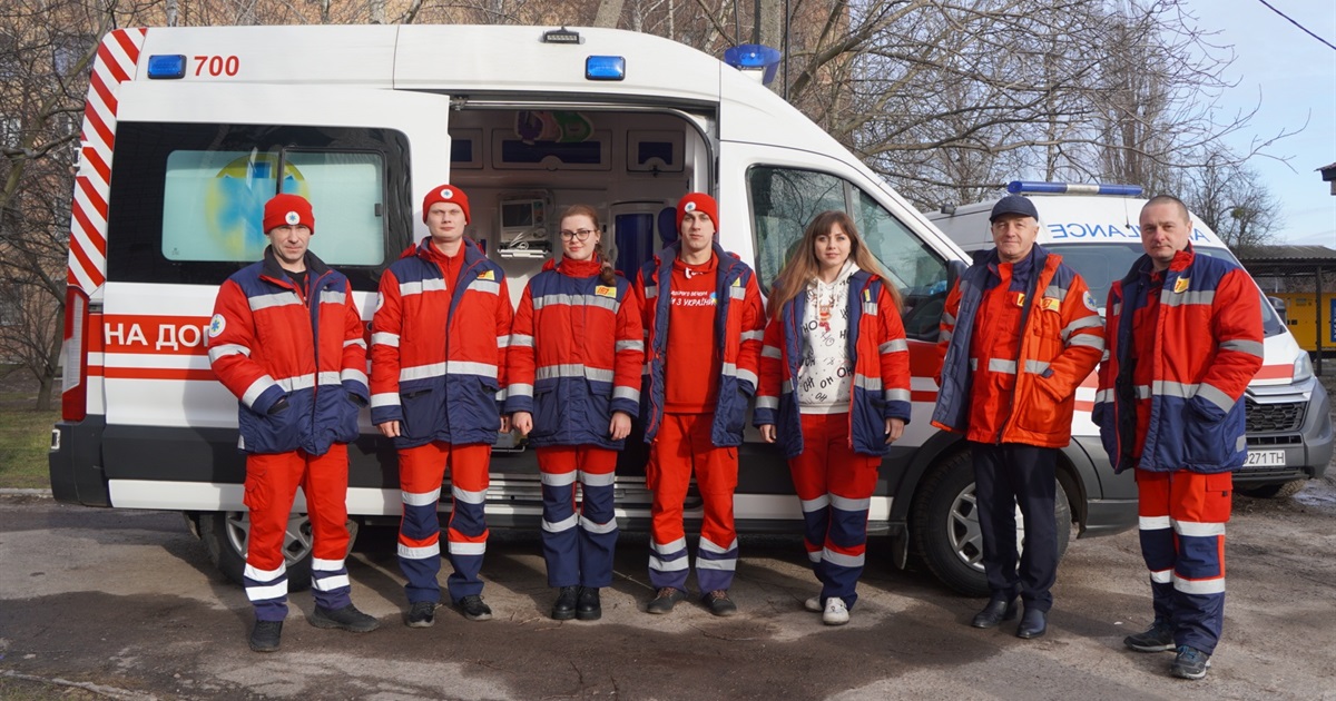 ​​​Фельдшерську бригаду вчасно вивезли з небезпеки: досвід Переяславської станції екстреної допомоги
