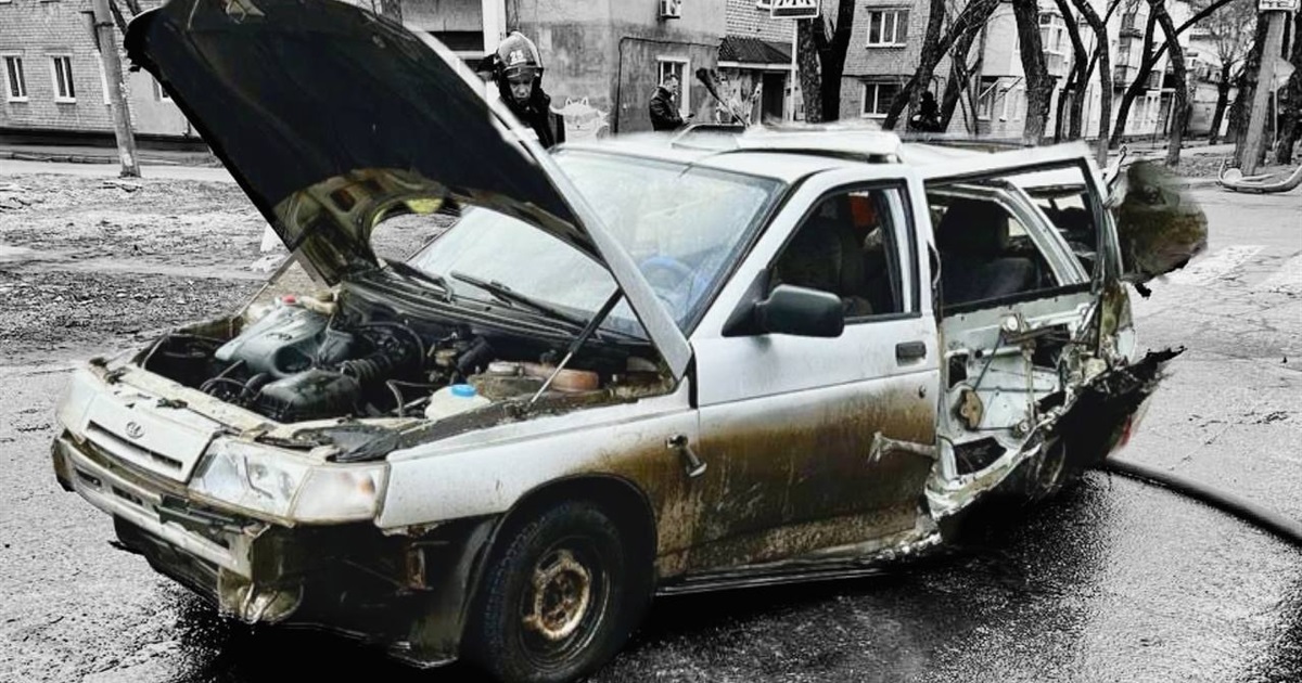 В окупованому Бердянську підірвали авто колаборантки Валентини Мамай