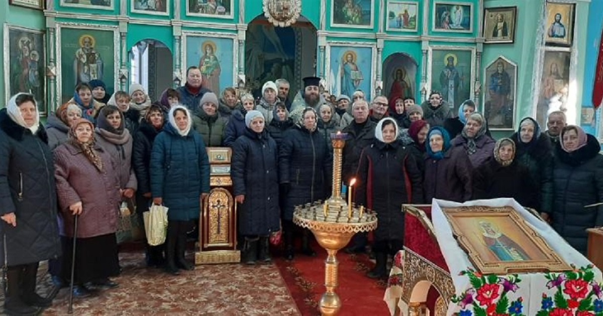 У Жигалівці відбулося перше богослужіння Православної церкви України