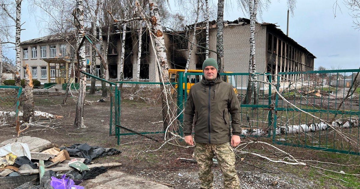 Олександр Слюсар про перші місяці війни для Дівичківської громади: "Військові поряд – це наш захист"