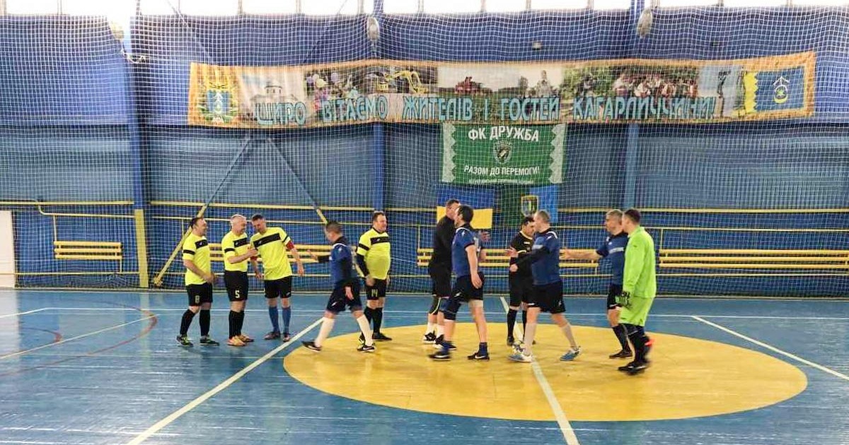 Ювілейний турнір присвячений пам’яті Леоніда Нагорного: змагалися 4 команди ветеранів футболу