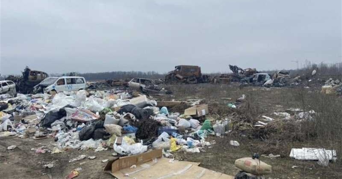 У Бучі розберуть звалище будівельного сміття