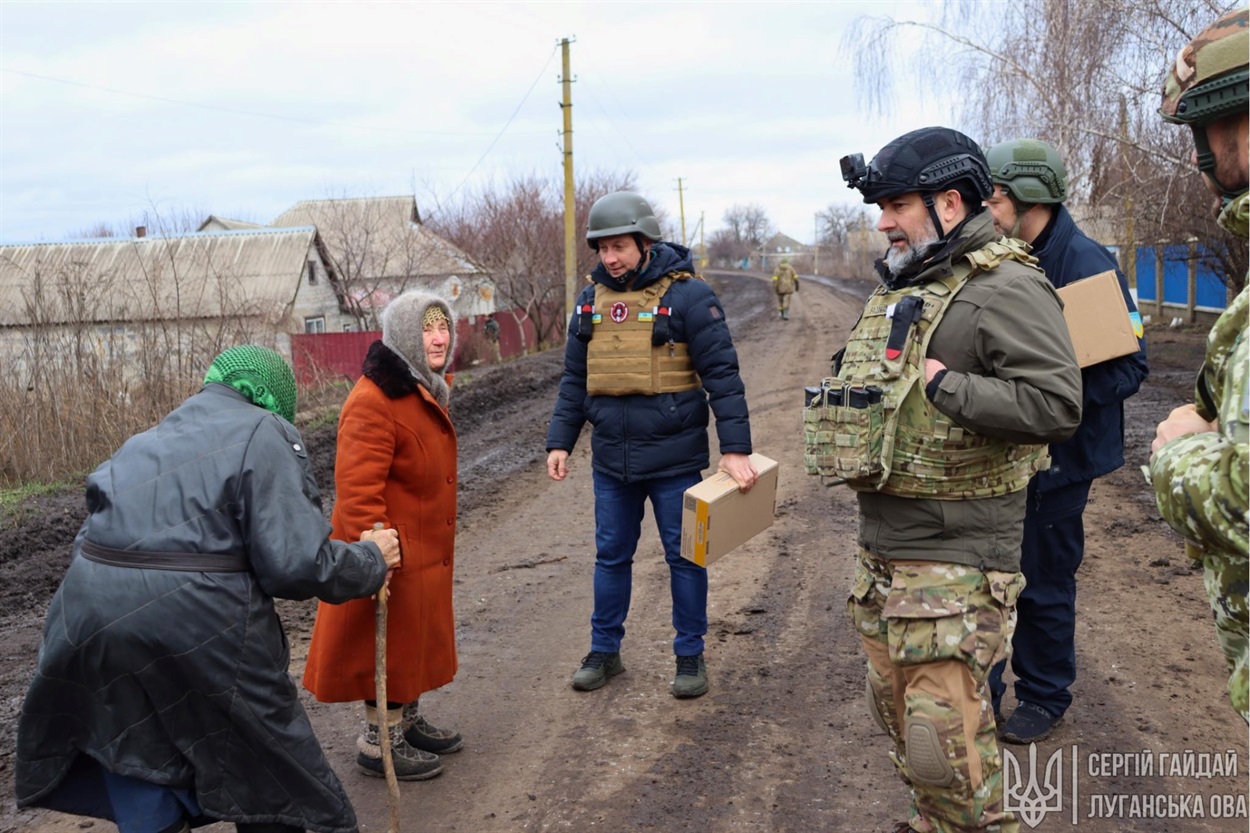 Сергій Гайдай у деокупованому Невському. 2022 рік