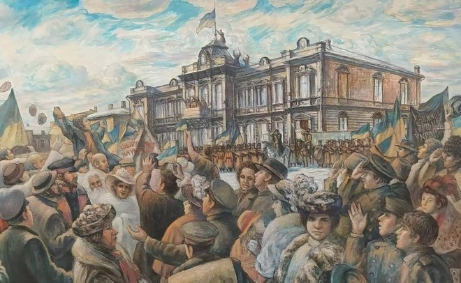 український прапор у бахмуті
