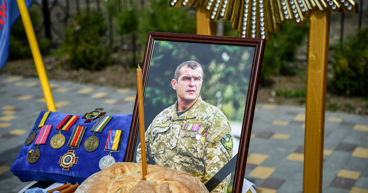 У Нікополі простилися із захисником України Сергієм Ляховичем