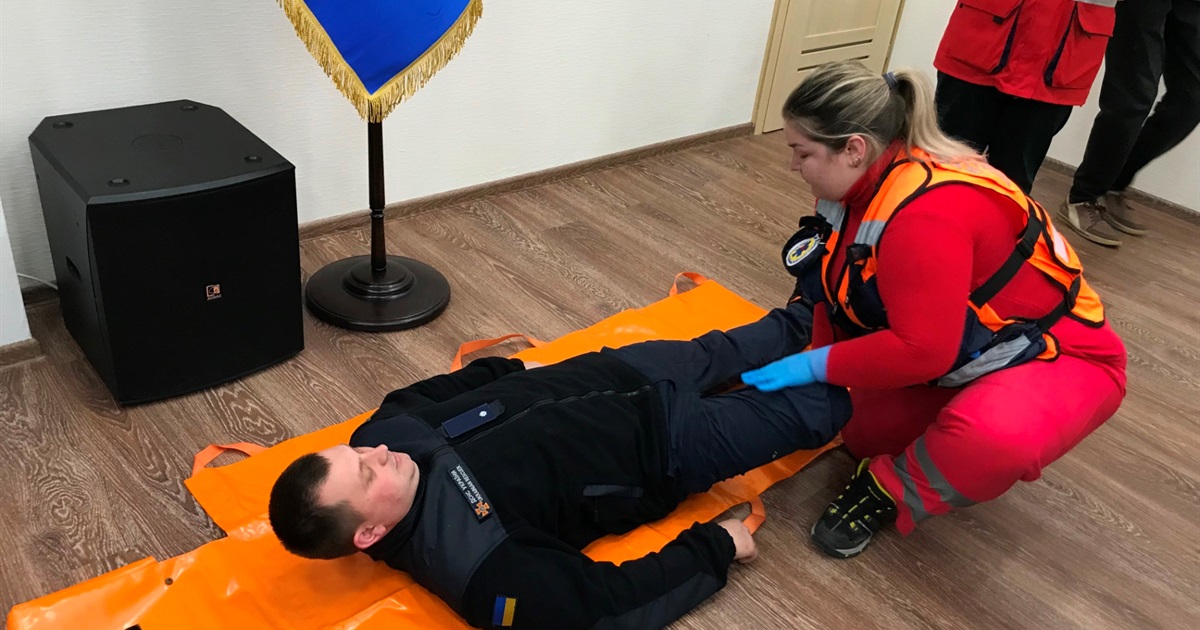 Рятувальники та медики Южного сьогодні проводили навчання (ФОТО)