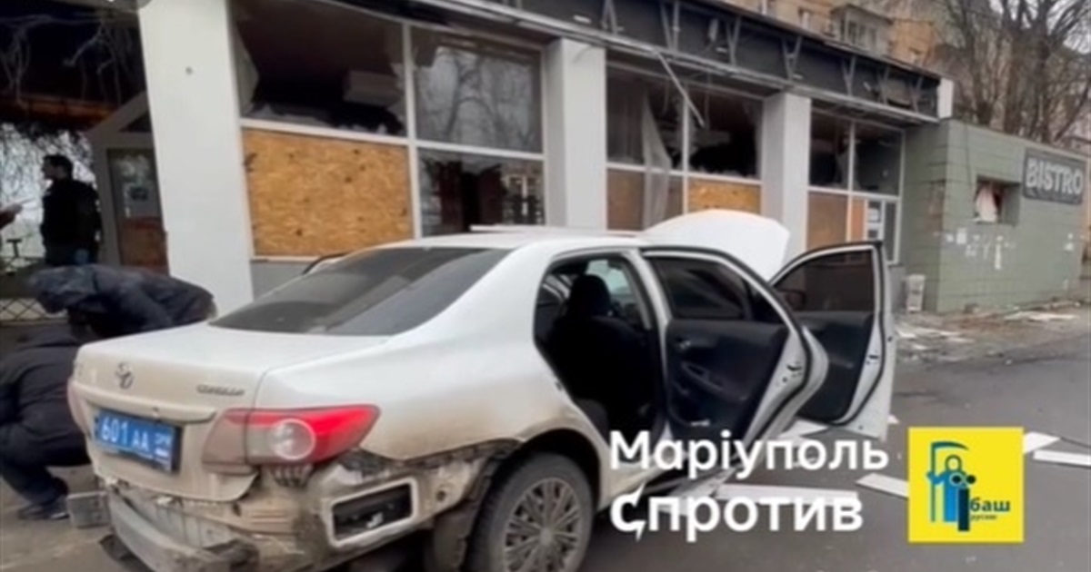 В Маріуполі підірвали автомобіль "начальника поліції" Михайла Москвіна. Що про це відомо