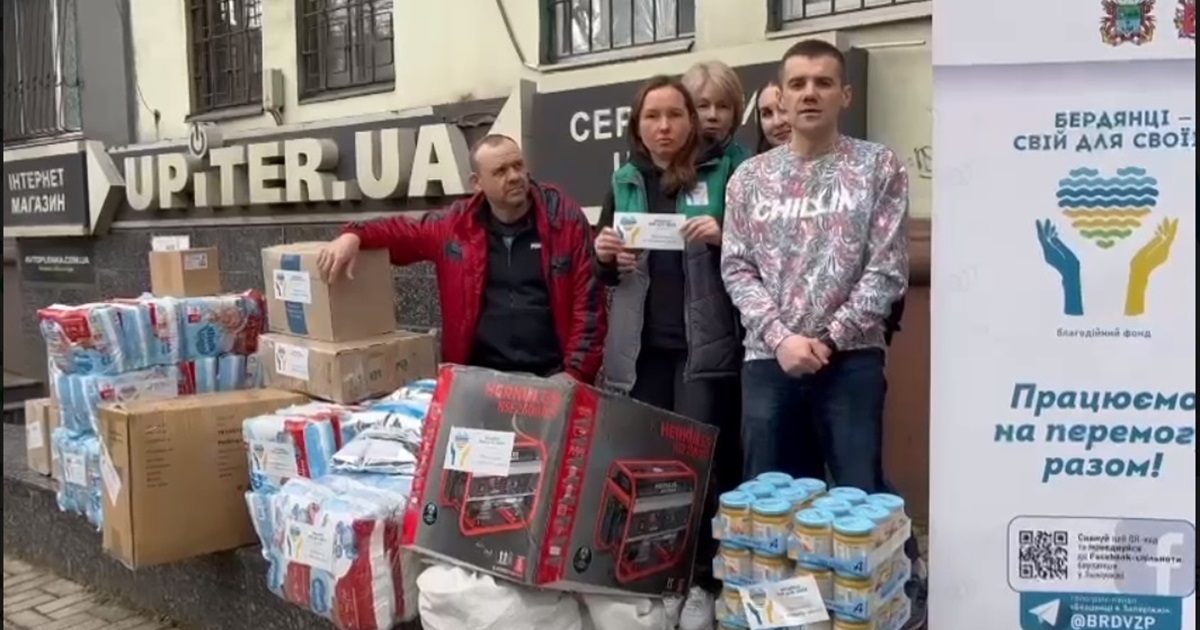 В очікуванні деокупації Бердянська волонтери підтримують звільнену Херсонщину