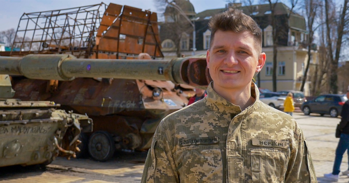 Марк Балаба з Луганщини чатує ворожі дрони в небі над Україною. До війни він був режисером монтажу