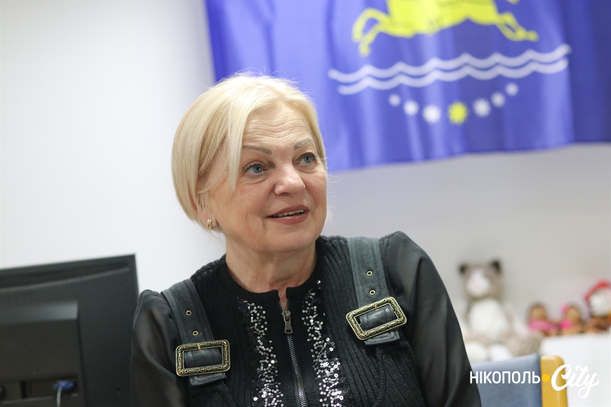 Директорка фонду Дітям Нікополя Маргарита Горбаненко