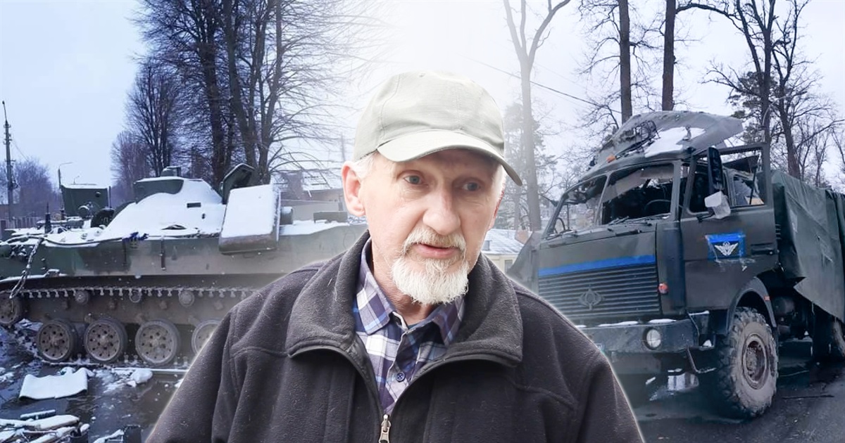 «Не прагну називатися героєм» –Дід Валентин, який підірвав колону російської техніки на Вокзальній