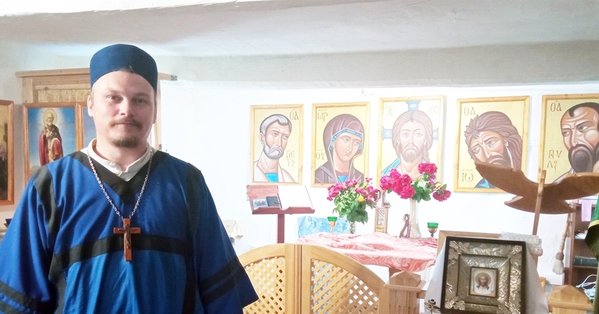 Отець Віталій, іконописець та блогер з Менщини, про релігію, життя та творчість