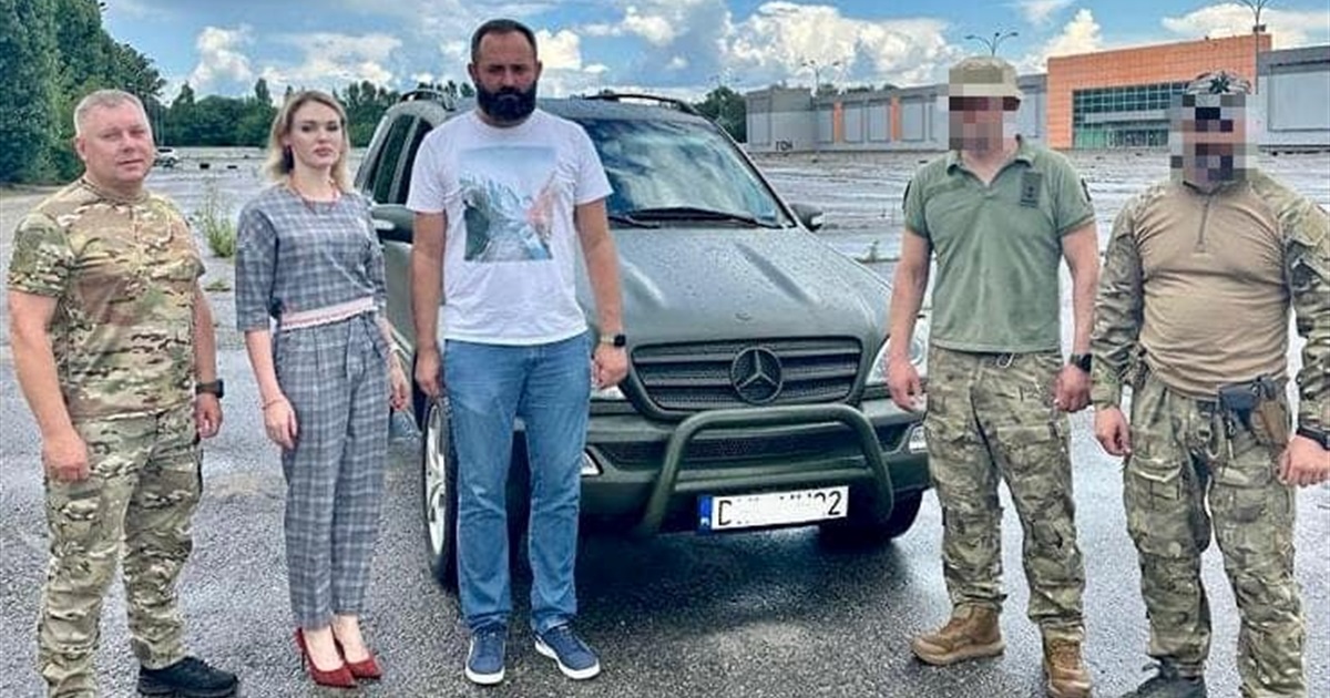 З Черкащини відправили чергове автопідсилення для захисників