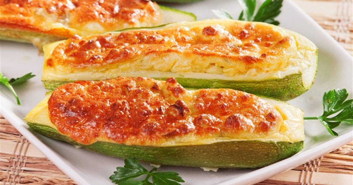 Готуємо сьогодні: кабачки з рисом і грибами