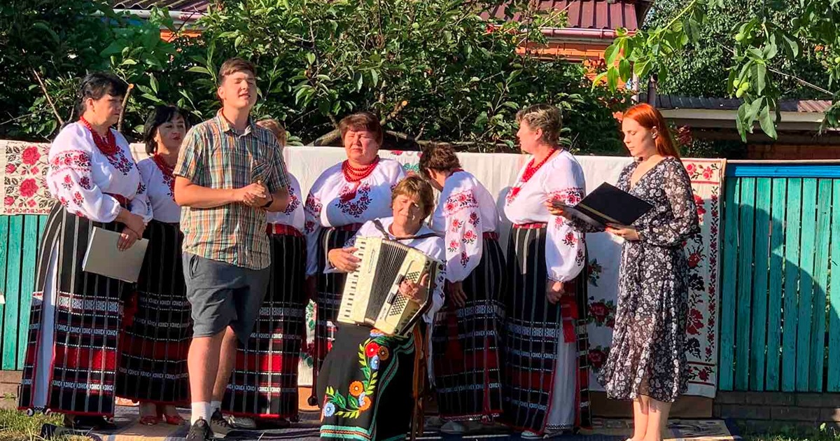 У Сомковій Долині на Переяславщині Михайло Шатун організував відзначення петропавлівських зажинок