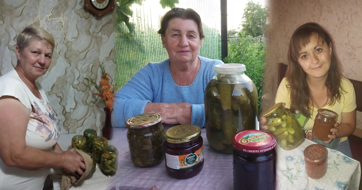 "У мене огірки завжди хрумкі, а банки ніколи не зривають": рецепти закруток від переяславок