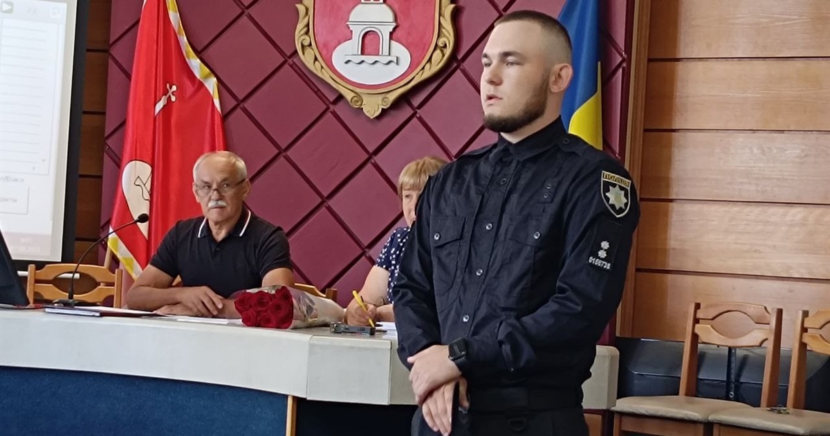 У Переяславській громаді є перший поліцейський офіцер – Назар Пилипюк