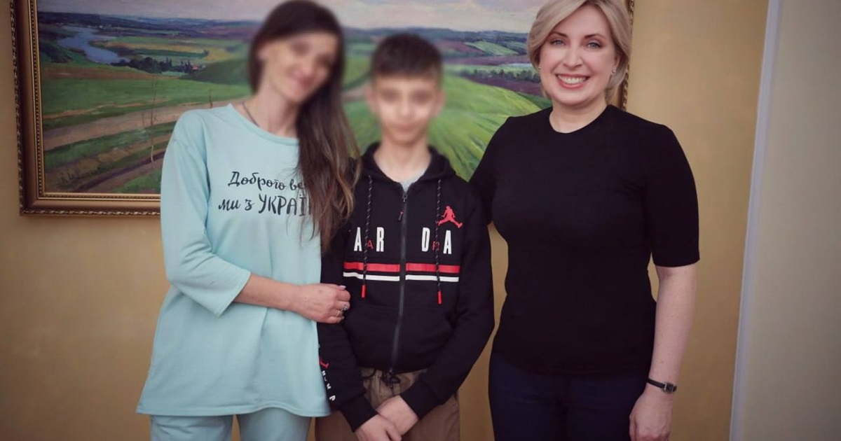 З окупованої території повернули ще одну дитину. Історію возз'єднання сім'ї розповіла Ірина Верещук