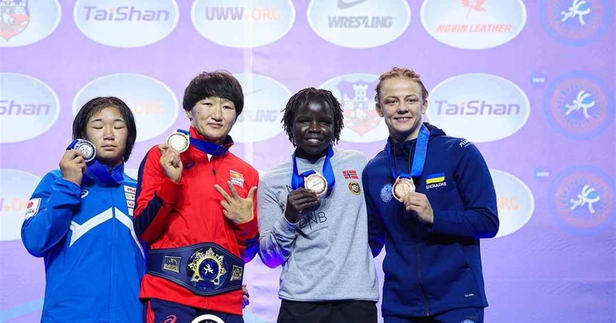 Борчиня з Ірпеня стала бронзовою призеркою Чемпіонату світу з вільної боротьби
