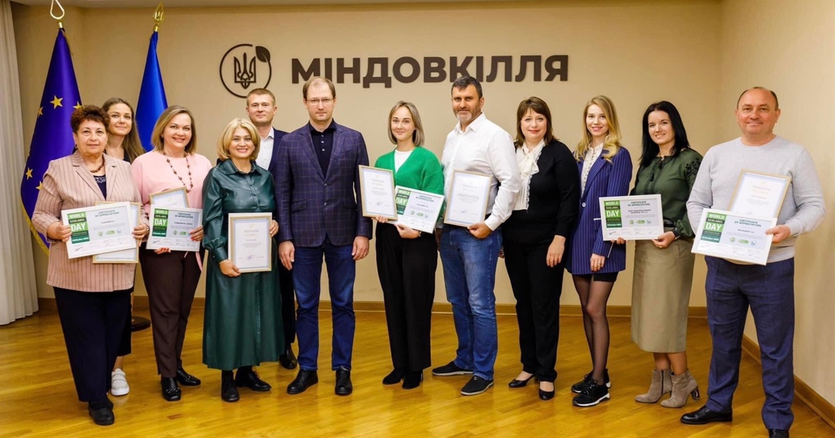 Бучанський ліцей №9 відзначили за дотримання стандартів екомаркування