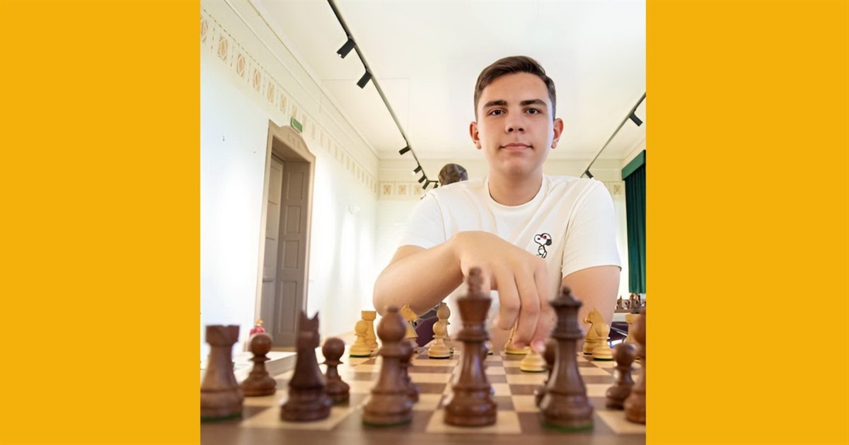 18-річний шахіст з Чорткова Валентин Гулька – майстер FIDE!