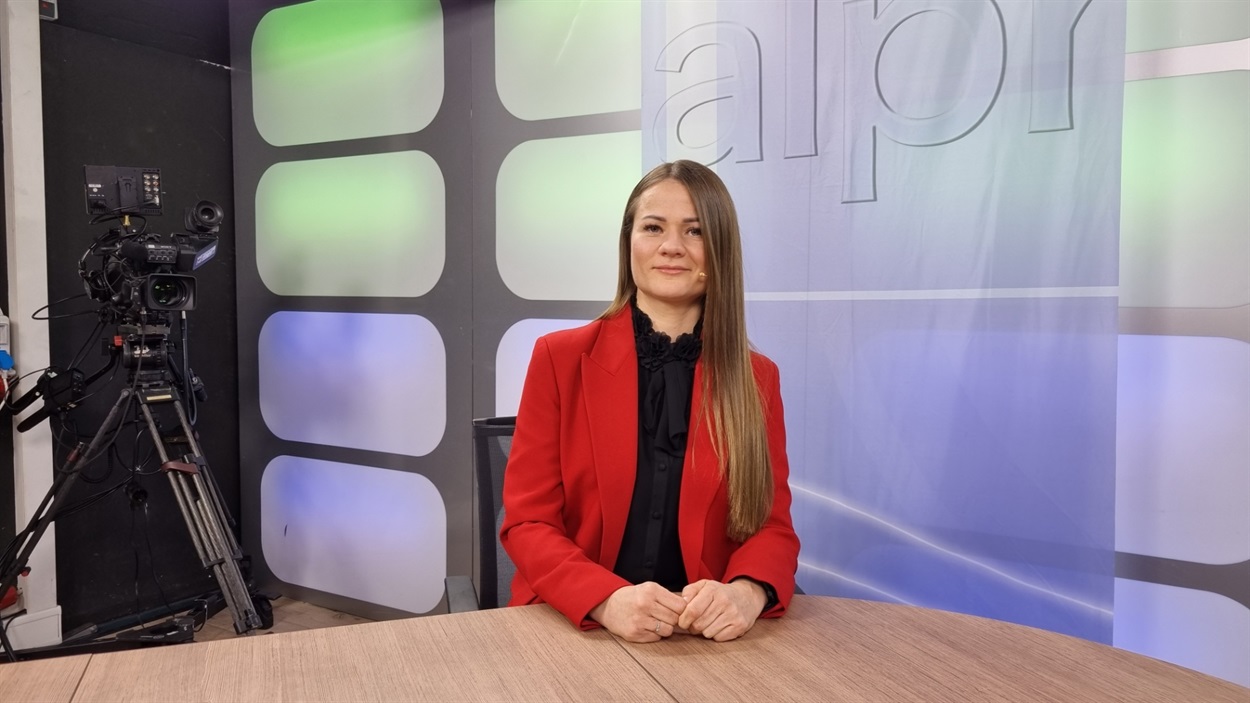 Ірина на німецькому телебаченні 