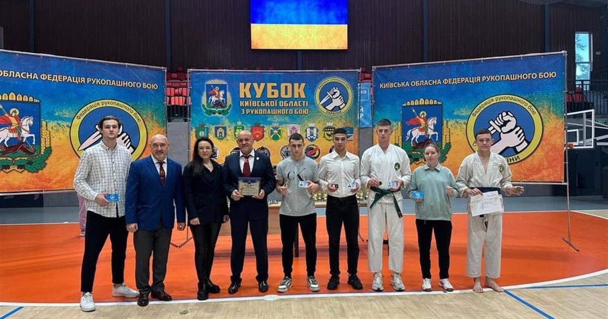 Бучанці виступили на кубку Київської області з рукопашного бою та показали хороший результат