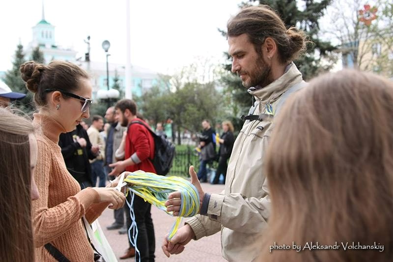 Олексій Біда вперше пішов на мітинг після побиття студентів на київському Євромайдані