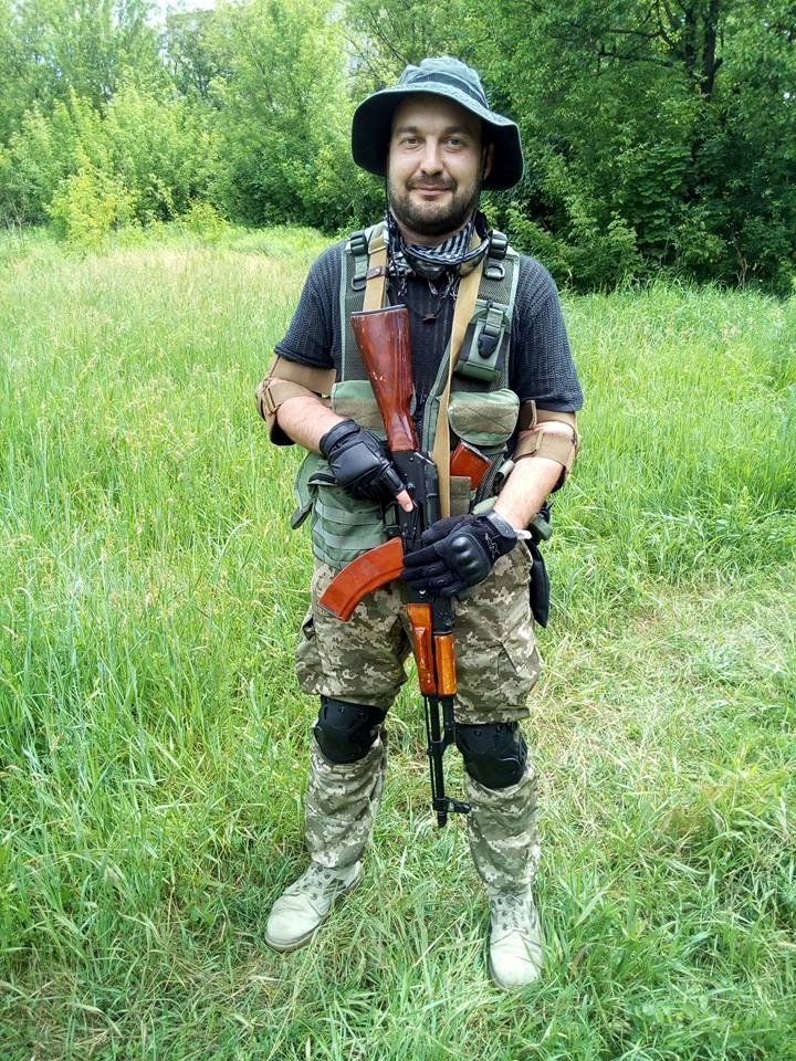 Андрій брав участь в АТО