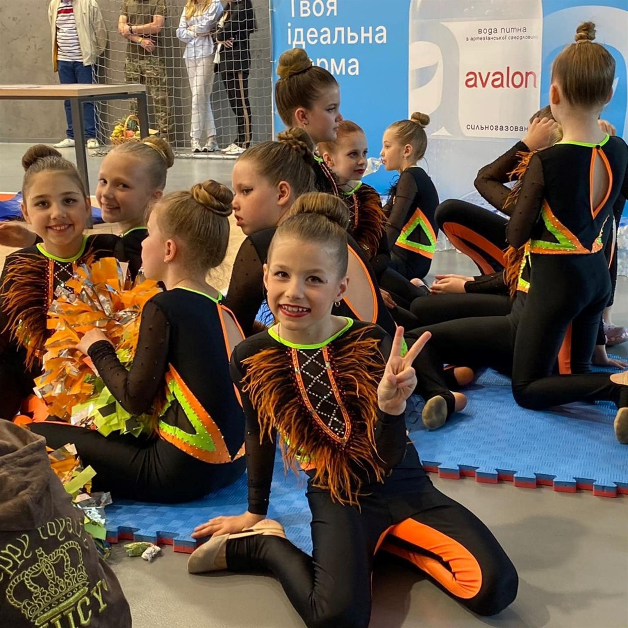 Юні спортсменки змагались в декількох категоріях 