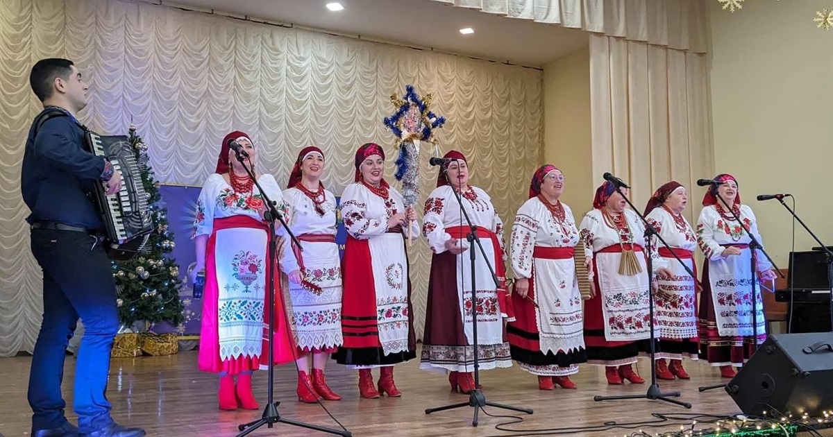 У Блиставиці відбувся фестиваль "Різдвяна гармонія", де зібрали 14 000 грн для бійців ППО