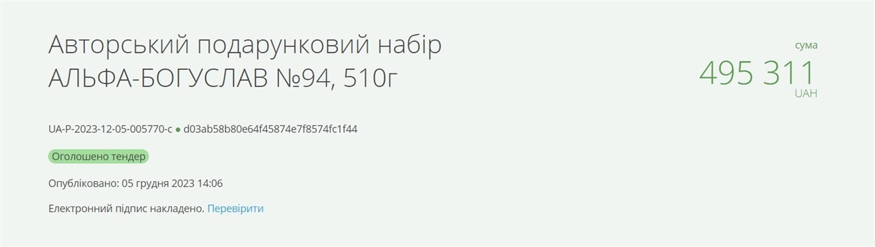 Авторський подарунковий набір АЛЬФА-БОГУСЛАВ 