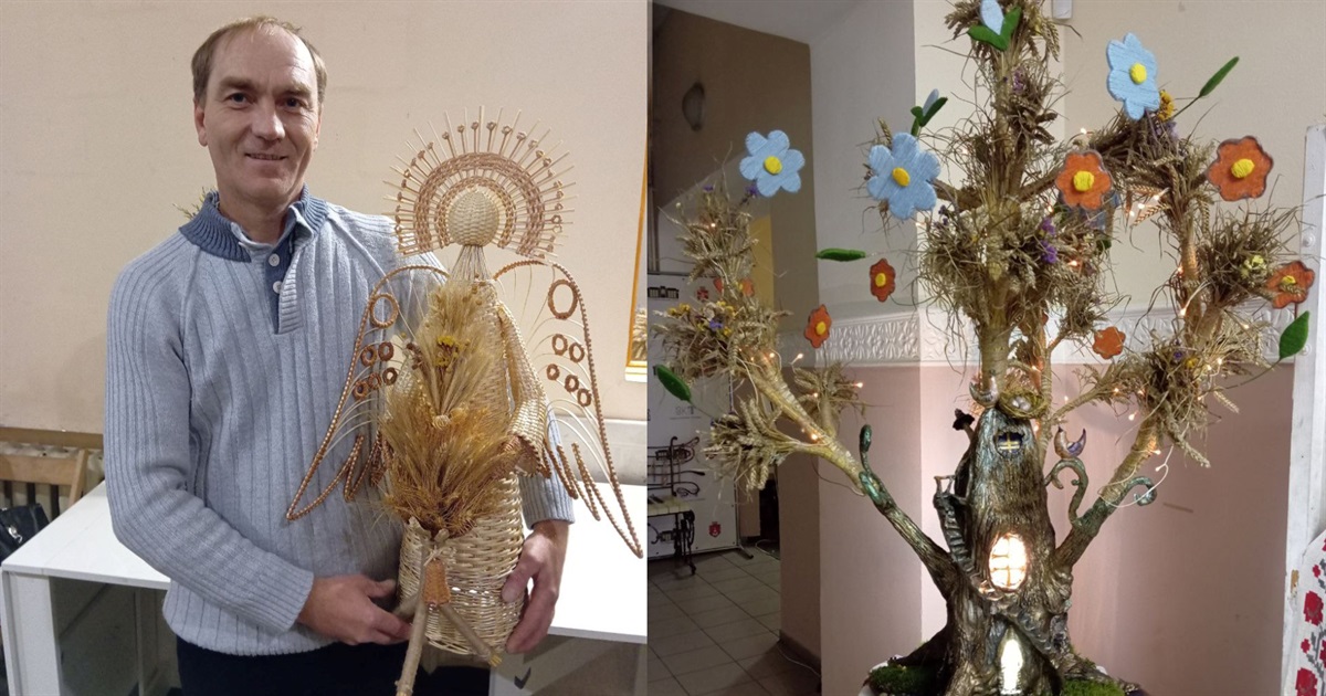 Виставка обрядових дідухів діє в Переяславі до Різдва, там роботи дітей і професійних майстрів ФОТО