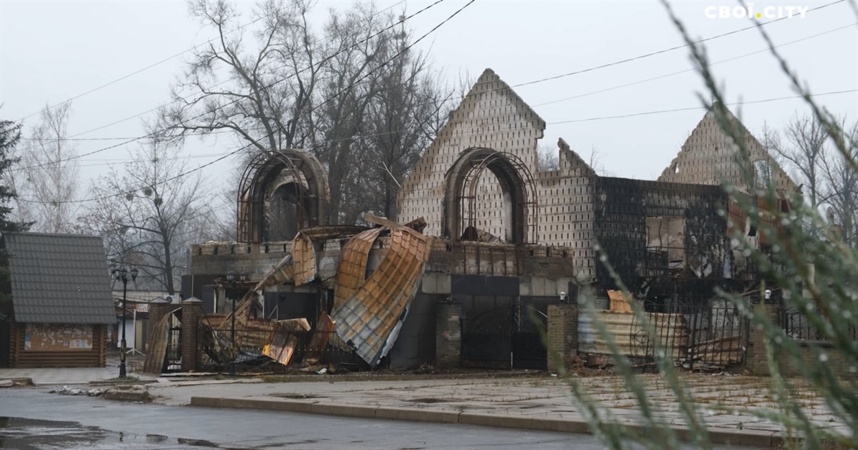 Так нині виглядає ресторан Андрія Безручко у Святогірську 