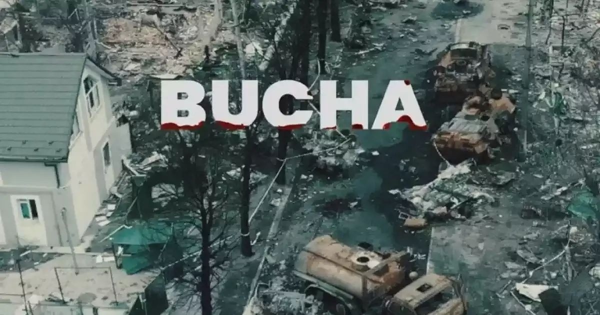 Чому постер до фільму "Буча" обурив жителів Бородянки і що кажуть його творці