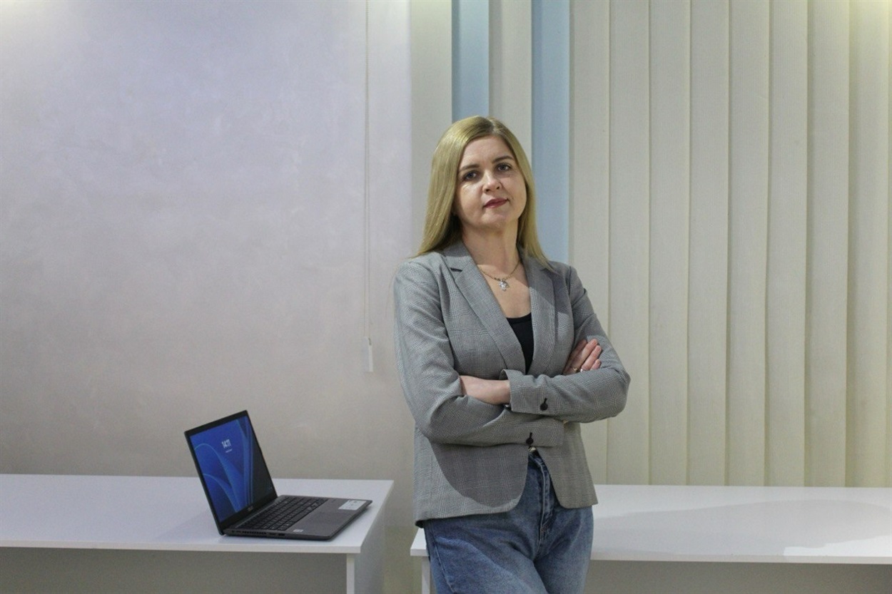 Яна Медведєва — юристка та переселенка з Торецька, що на Донеччині