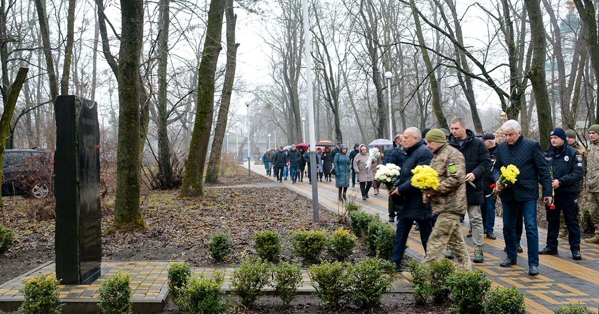 Мітинг-реквієм у Кагарлику: вшанували учасників бойових дій на території інших держав