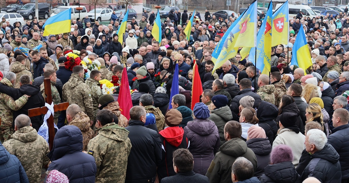 У Сарнах попрощалися з воїнами «Поліських Вовків» Олександром Гаврильчиком і Дмитром Свиридом