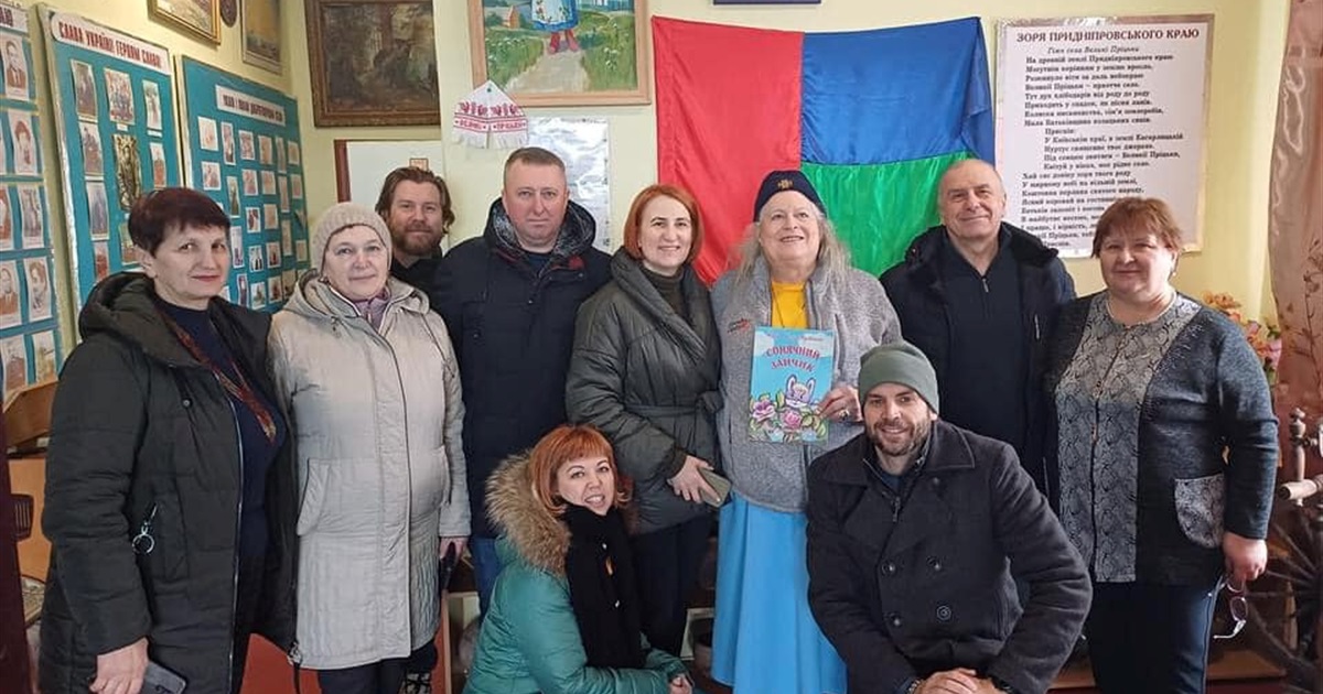 Село Великі Пріцьки Ржищівської громади відвідала Дженіфер Пріцкер