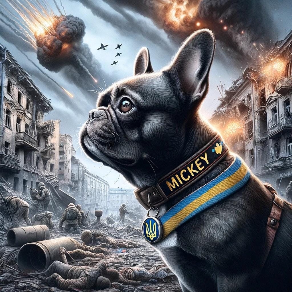 Так ШІ намалював Міккі