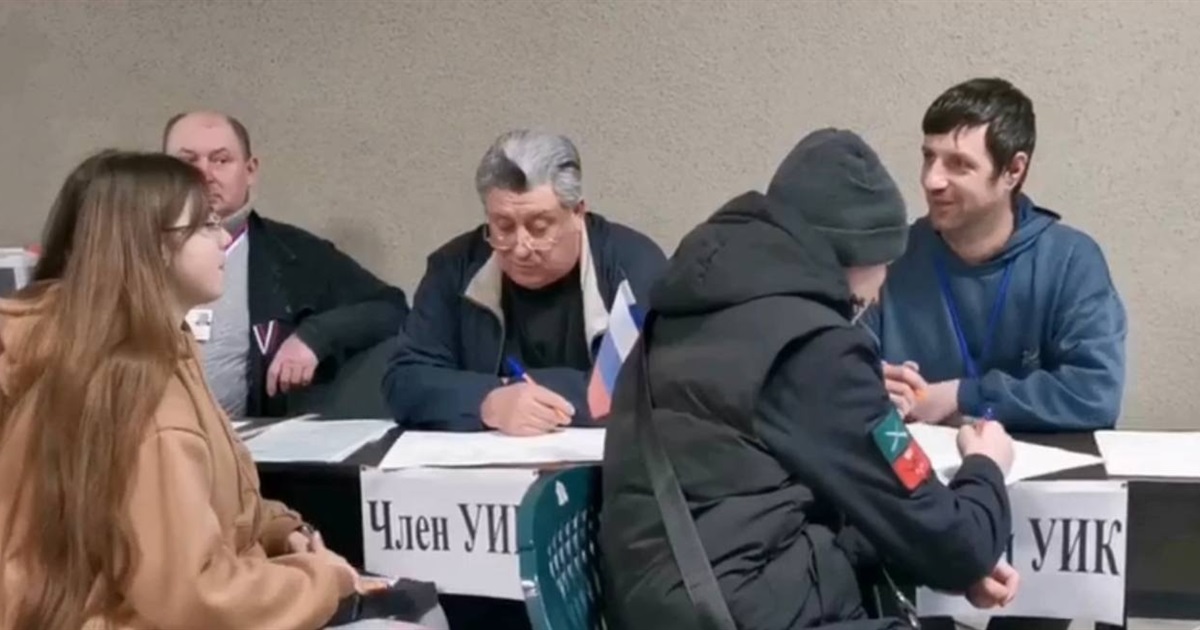 Бердянці розповідають, як проходять незаконні вибори путіна і про своє відношення до них