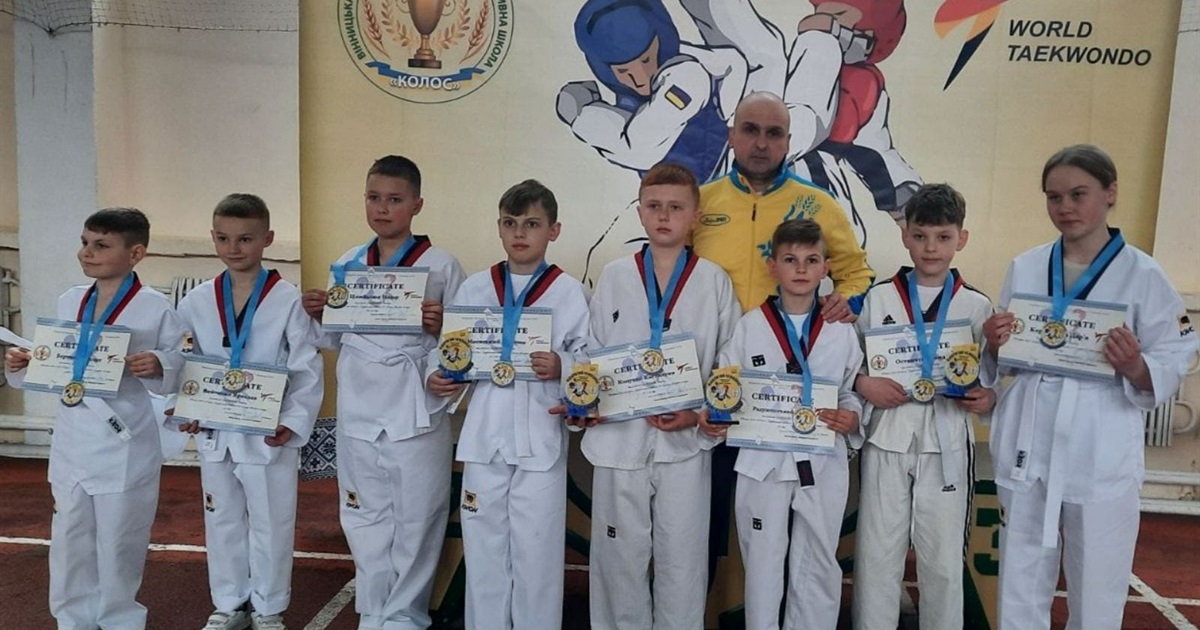 Змагання з тхеквондо: у старокостянтинівців 8 медалей