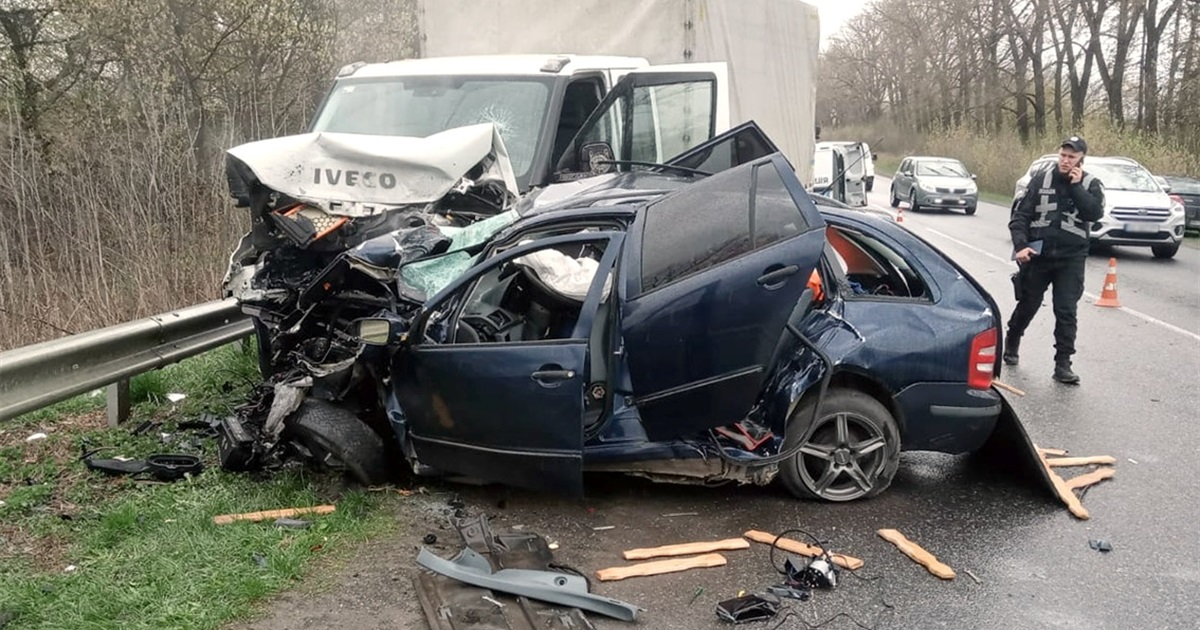 Смертельна ДТП на Старокостянтинівщині: загинув чоловік