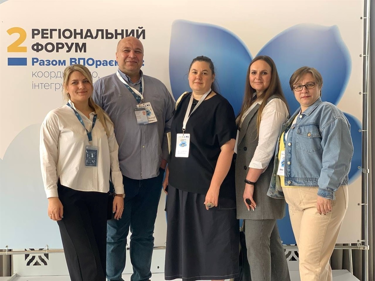Валерія на форумі "Разом ВПОраємось" в Чернівцях